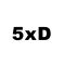 5xD